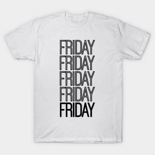 Weekdays: Friday T-Shirt